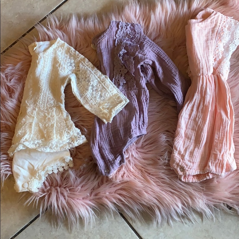 Baby girl rompers